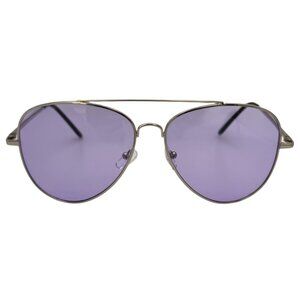 6017 | Purple Lens Aviator Sunglasses